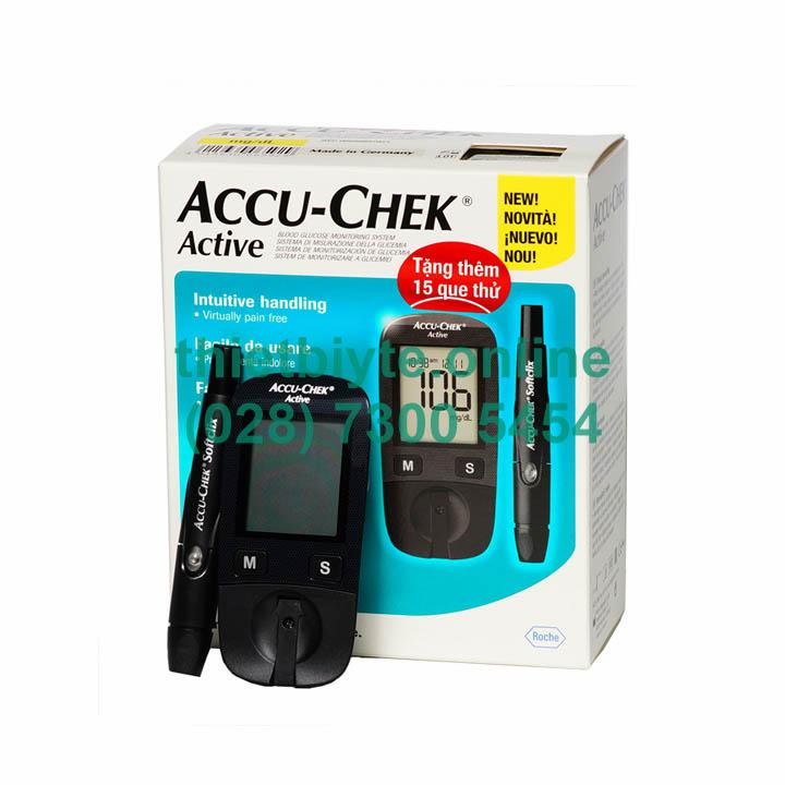 Máy đo đường huyết AccuChek Active GU (thế hệ mới)