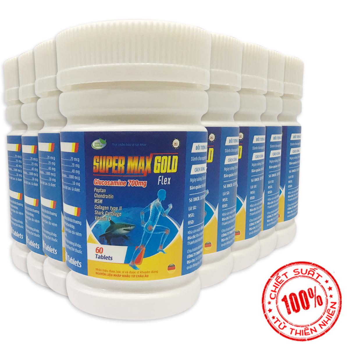 SUPER MAX GOLD Flex Hỗ trợ xương khớp(60 viên)(OEM)