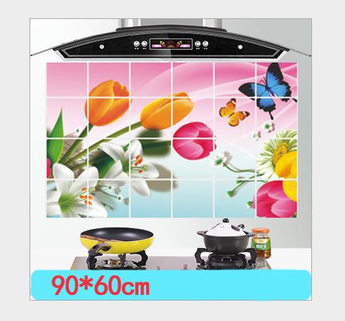 Giấy dán bếp cách nhiệt cỡ lớn 60*90cm - giao họa tiết ngẫu nhiên