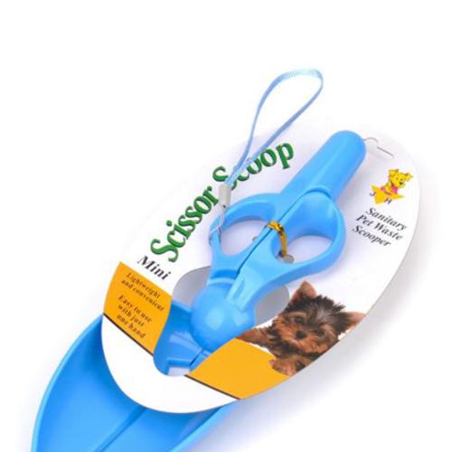 Dụng cụ dọn phân thú cưng  - Kéo gắp  Phân Chó Mèo(Xanh) mã 003