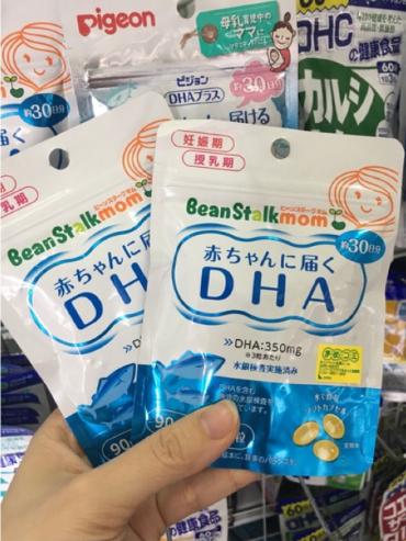 Viên Uống Bà Bầu DHA Beanstalk Mom Nhật bản