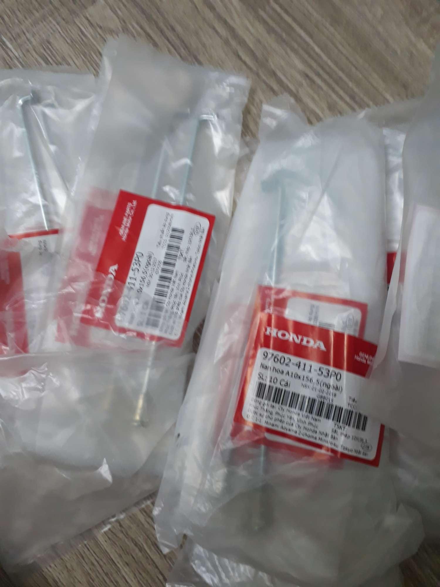 Bộ nan xe đủ cho 2 bánh xe Dream