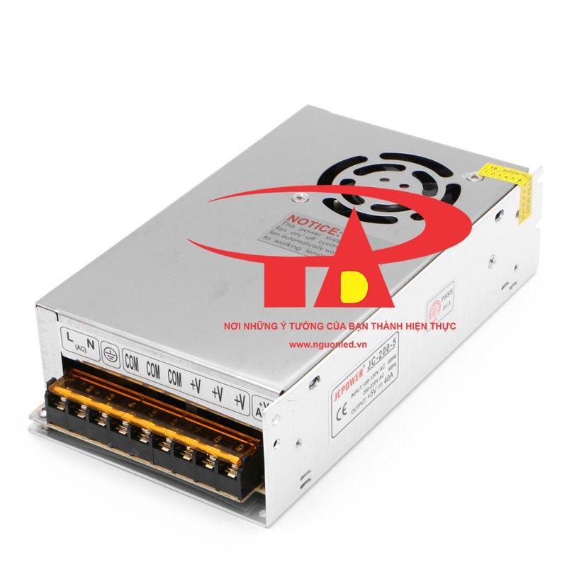 Nguồn tổ ong, nguồn led 5V 40A, 200W loại tốt, giá rẻ, (NÊN MUA) chất lượng, đủ ampe, BH 6 tháng