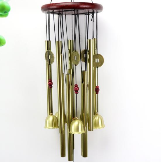 Chuông gió may mắn 10 thanh kim loại MS626