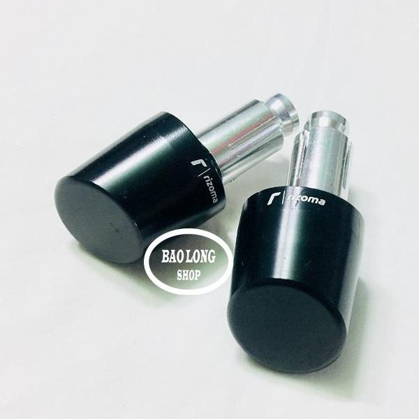 Cặp gù xéo Rizoma gắn tay lái xe máy,moto,pkl (màu đen)