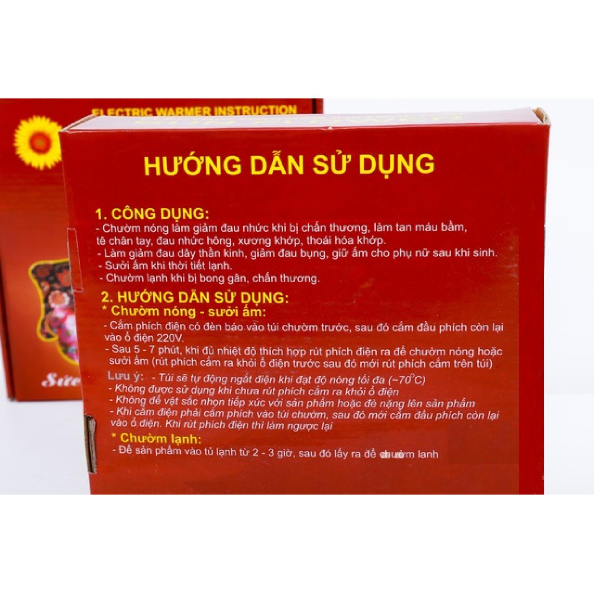 Túi Chườm Đa Năng Hướng Dương Lớn (màu ngẫu nhiên)