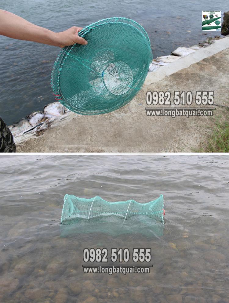 Lồng bẫy cá lò xo tiện lợi