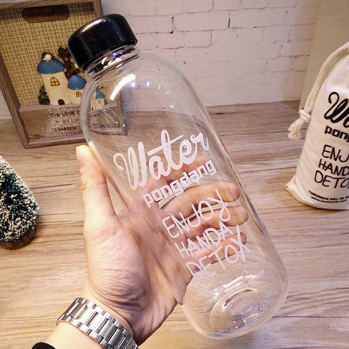 Bình nhựa Detox đựng nước 1L
