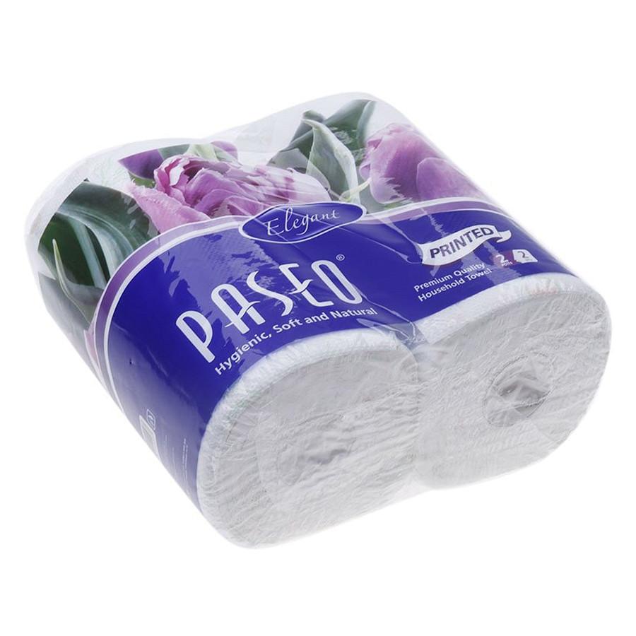 Combo 2 Lốc Khăn bếp đa năng Paseo 2 cuộn in hoa