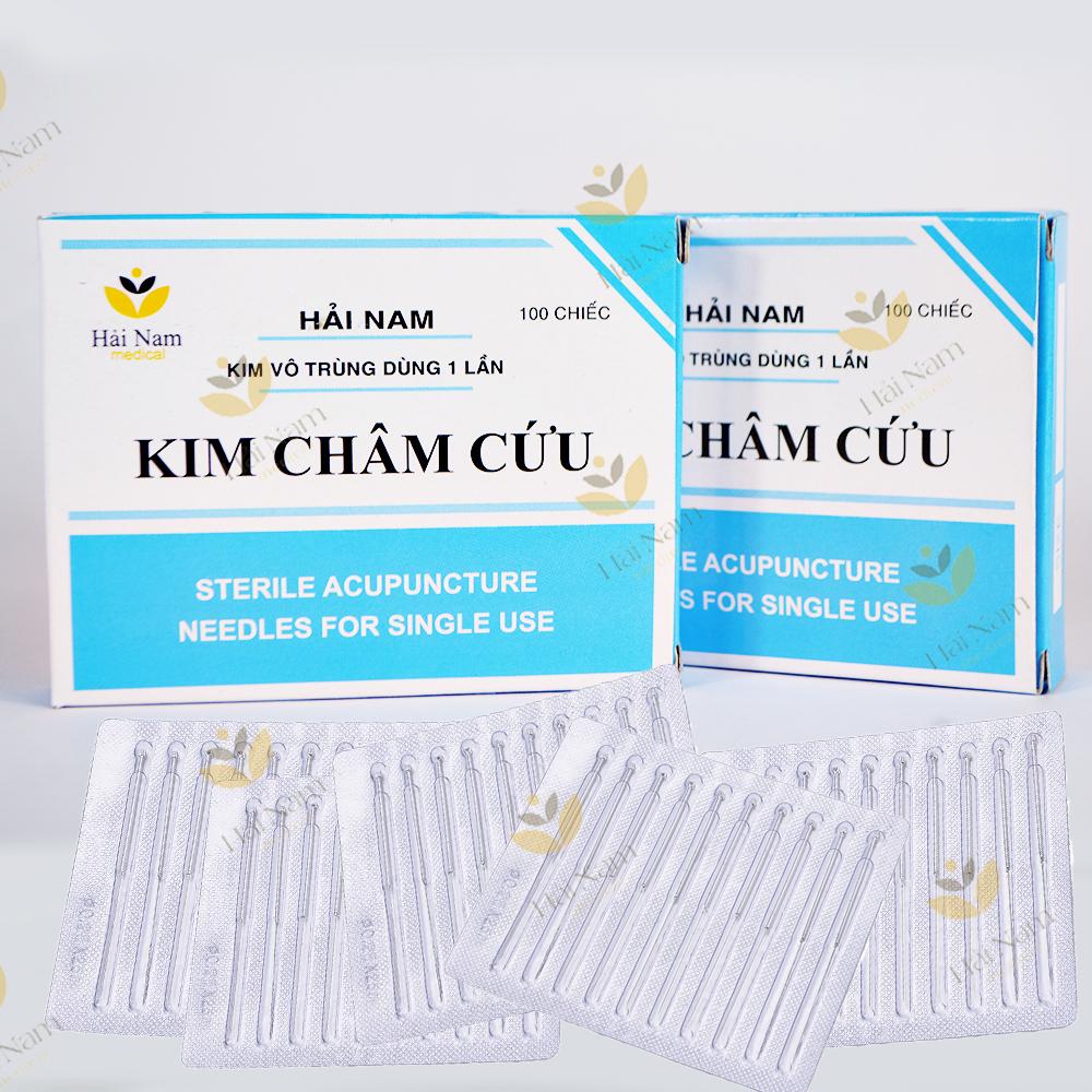 Kim châm cứu số 6 dạng vỉ