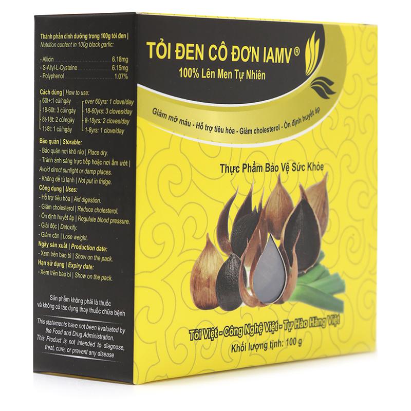 Tỏi Đen Một Nhánh IAMV 100g