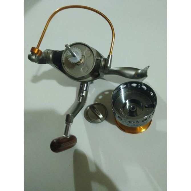 Máy câu cá Yumoshi LC 7000 có 12 bạc đạn cực chất ( đồ câu cá Giang nam )