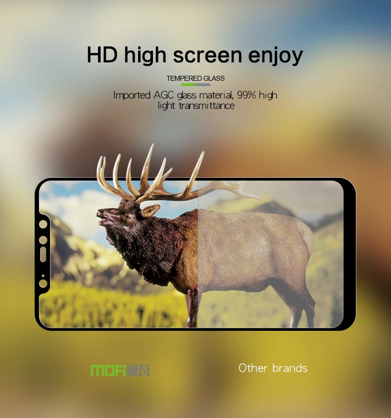 Kính cường lực 5D Full màn hình cho Xiaomi Redmi Note 6 Pro, Note6 Pro, Note6Pro
