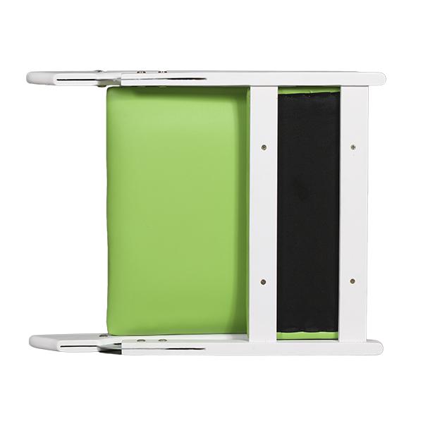 Ghế xếp không chân Modulo Home MDL-006-WG (Trắng Xanh Lá)