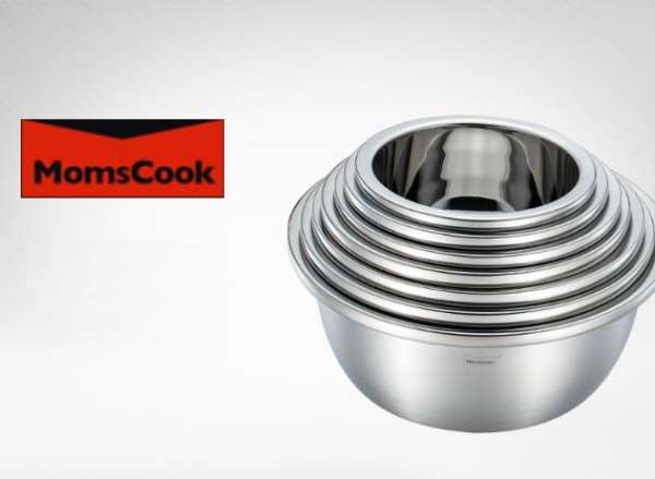 Bộ thau(nồi) 7 size inox 304 - MomsCook - 20-32cm