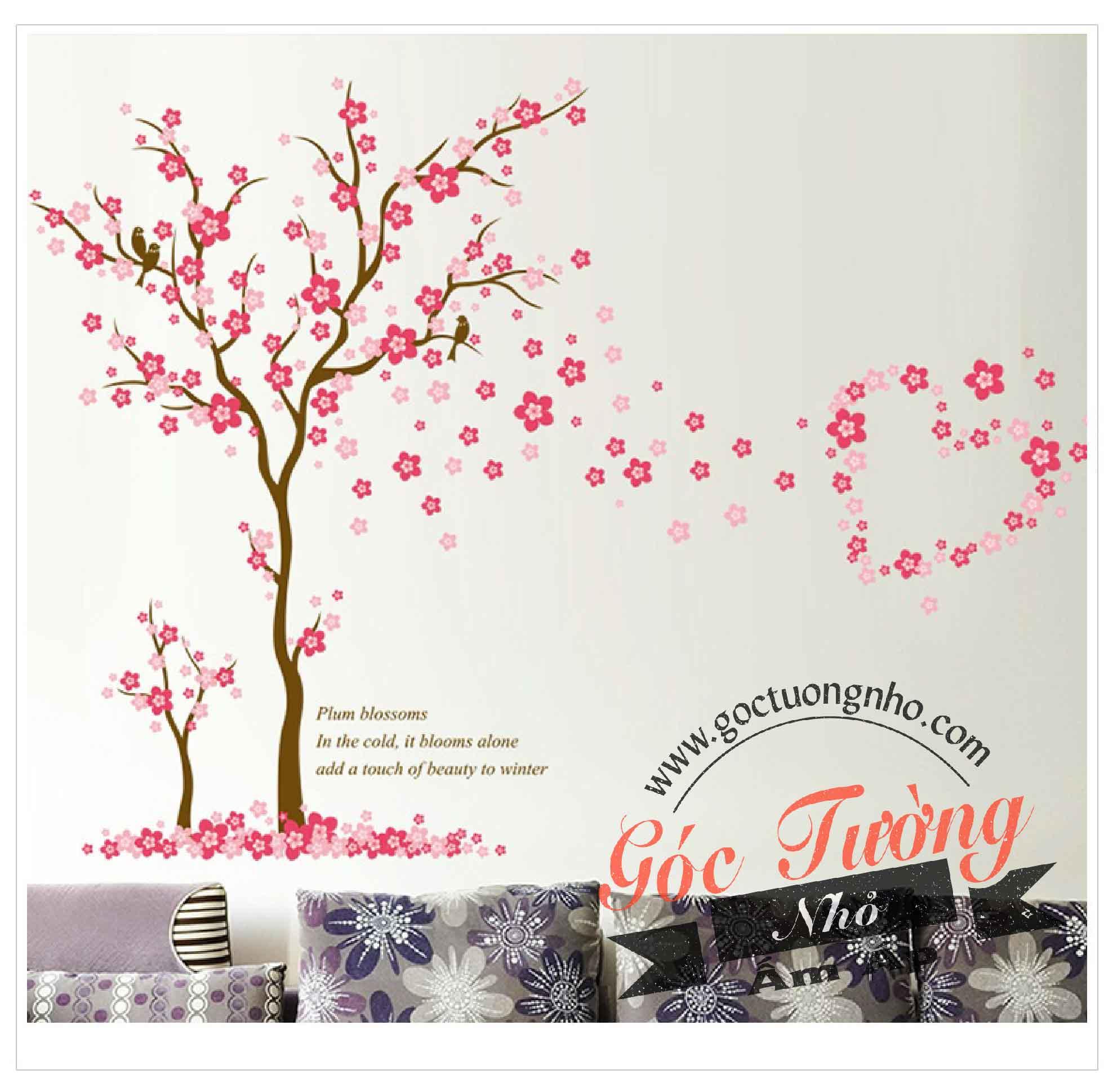DECAL DÁN TƯỜNG HÌNH TÌNH NHÂN XH9256