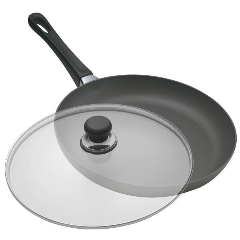 Chảo có nắp 24 cm Scanpan 24151204 (Đen)