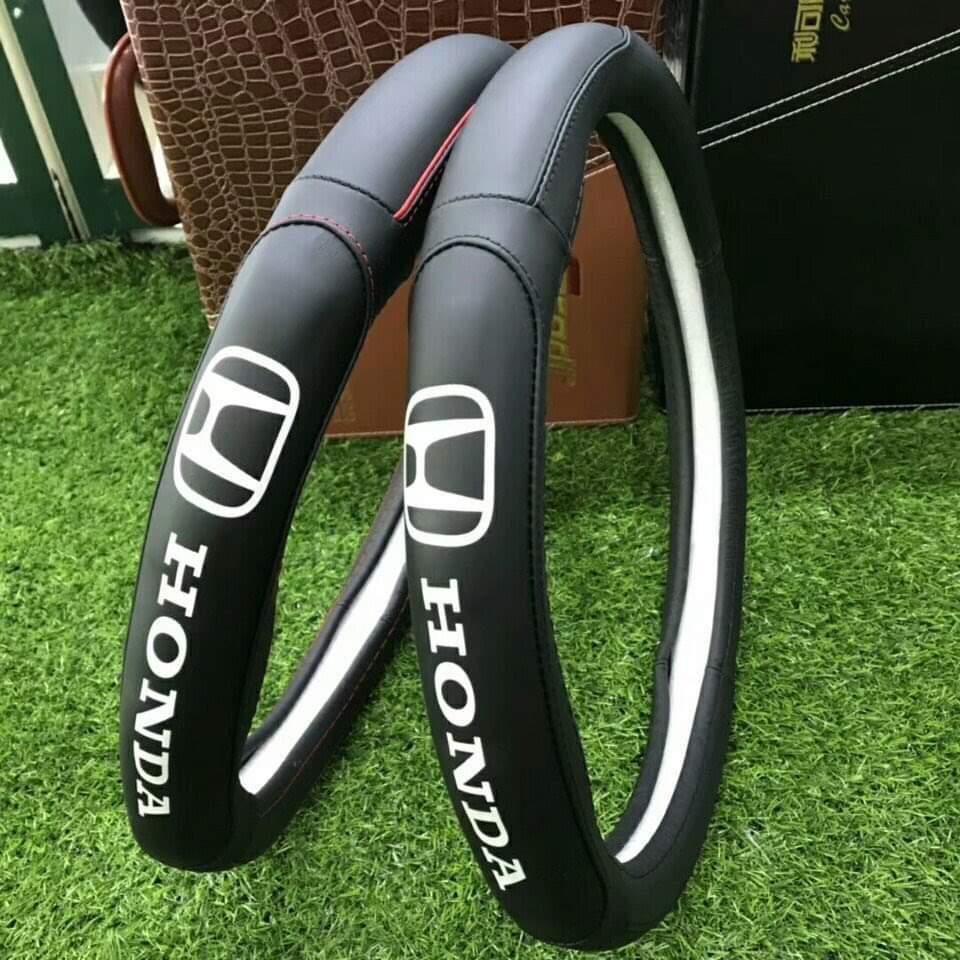 [Hỗ trợ lắp đặt khách Hà Nội] Bọc vô lăng da bò cao cấp Honda