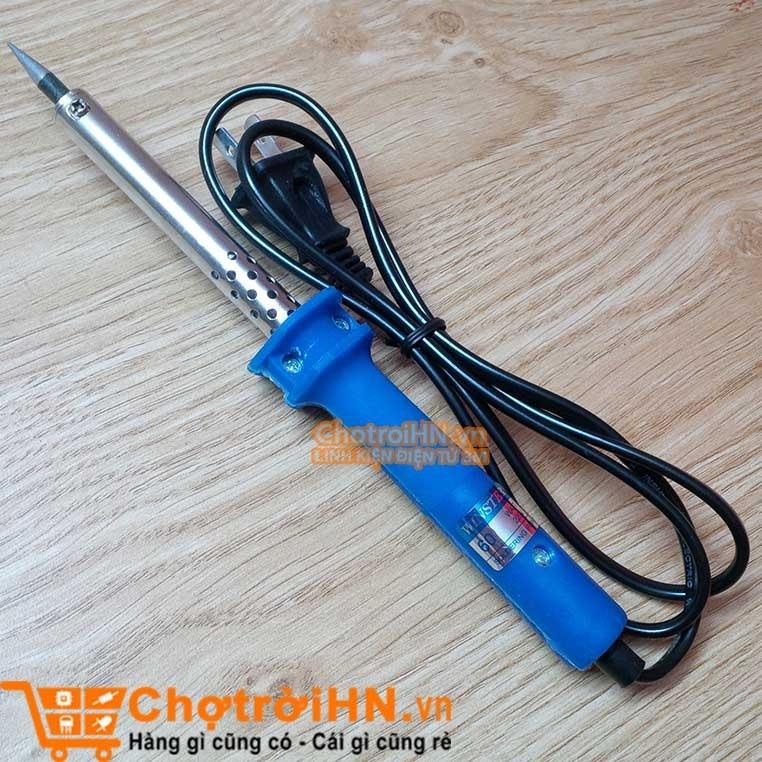 Combo Tay Hàn Nhiệt Winster 60W ( Tặng 01 Thiếc Rosachi Và 01 Hộp Nhựa Thông )