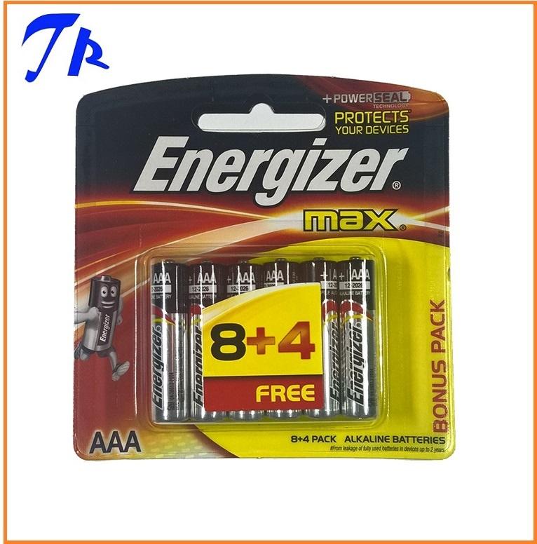 [HCM]2 vỉ pin AAA Energizer alkaline ( vỉ 12 viên )