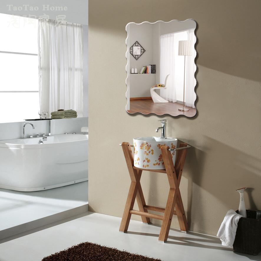 Phòng Tắm Không Khung Phòng Tắm Tắm Giặt Gương Gương Nhà Tắm