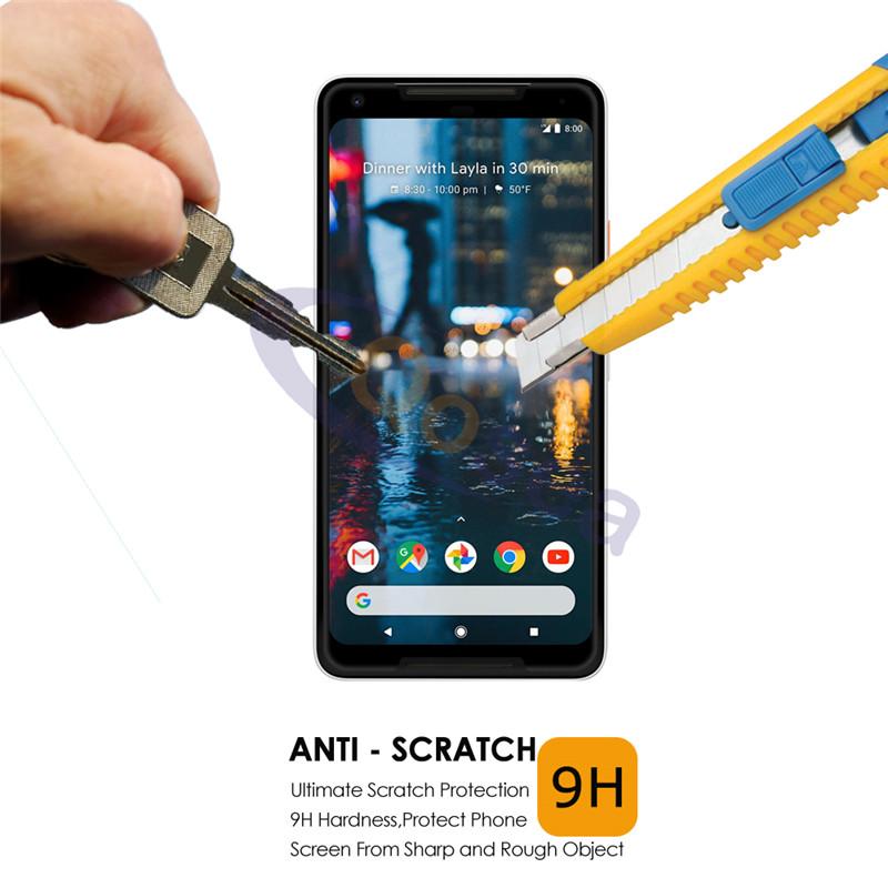 Miếng Dán 4D Full Màn Cho Google Pixel 2XL (Đen)