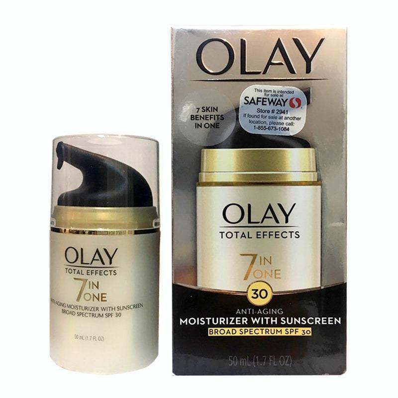 olay total effects 7 in one with sunscreen