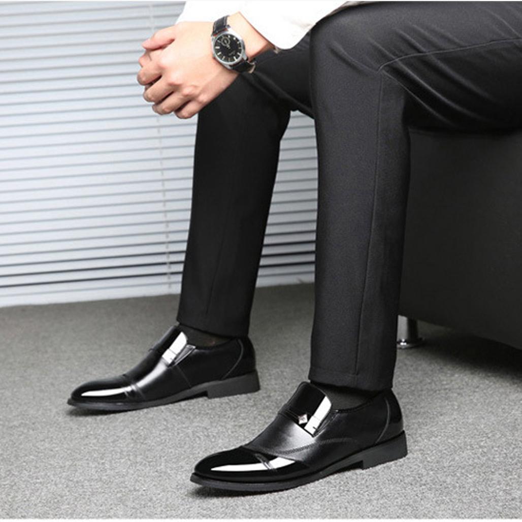 Giày Lười Nam Cao Cấp Da Bò G53- ẢNH THẬT