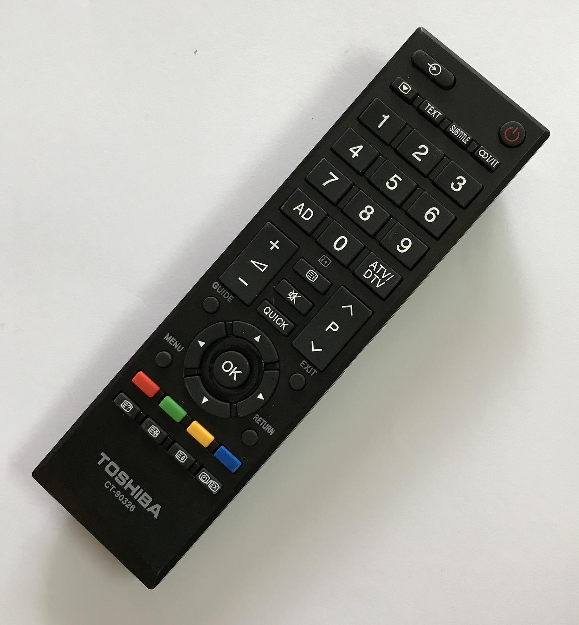 Điều khiển tivi toshiba  (màu đen)