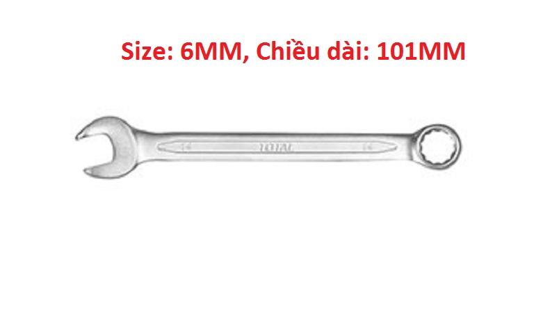 Cờ lê vòng miệng (6mm) Total-TCSPA061