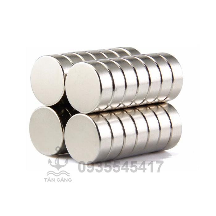 combo 10 Nam châm tròn 15 x 5 mm