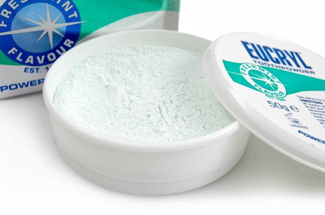 [HCM]Bột tẩy trắng răng EUCRYL 50g giúp răng trắng sáng