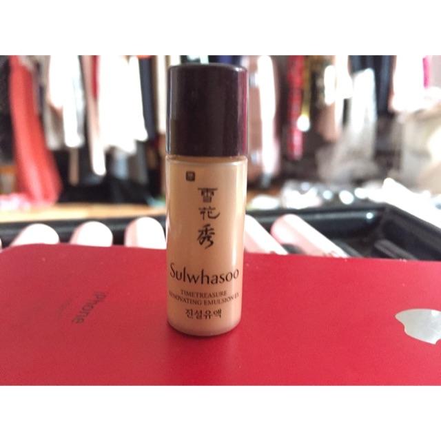 5 Chai Sữa dưỡng thông đỏ Sulwhasoo