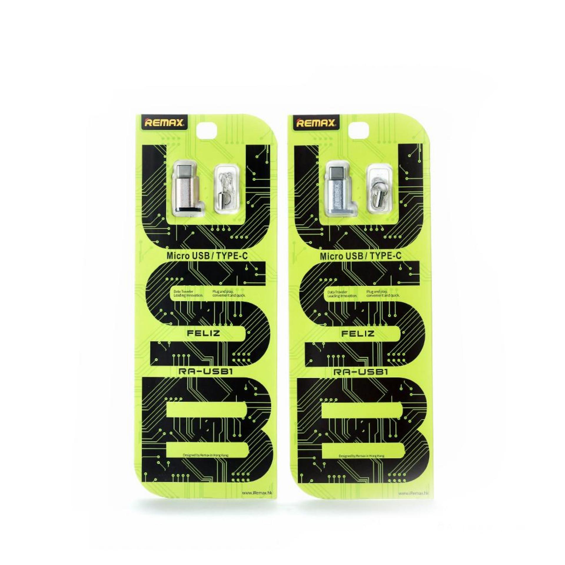 Đầu chuyển đổi OTG Micro USB sang USB TypeC Remax RA-USB1 - Nhất Tín Computer