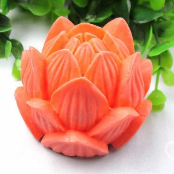 Khuôn silicon rau câu 4d Hoa Sen Búp