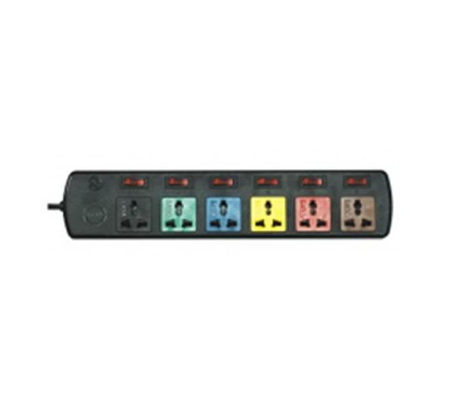 [HCM]Ổ cắm điện LIOA 6DOF33N (Đen)
