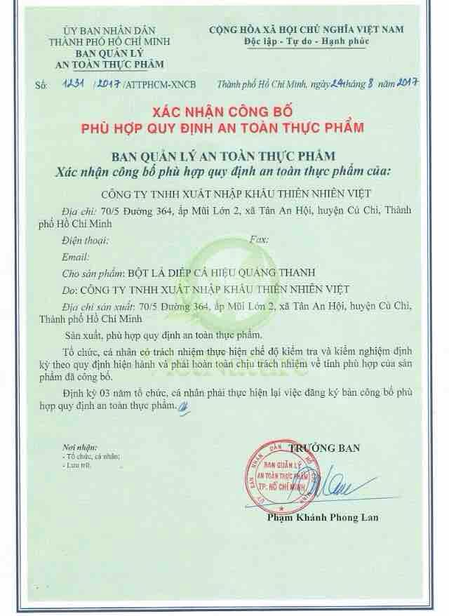 Combo Bột Rau Má - 100g và  Bột Chùm Ngây - 100g