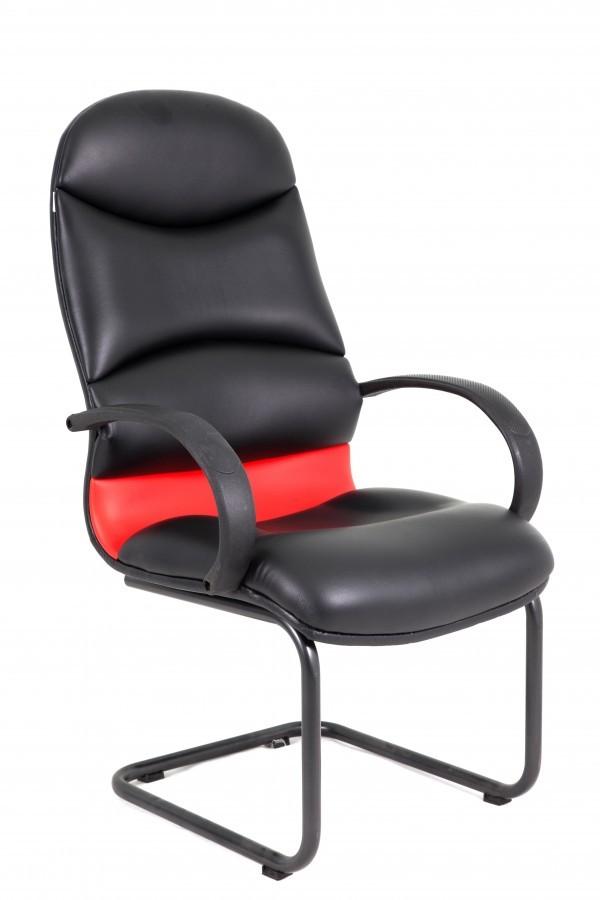 Ghế Phòng Họp lưng cao, Chân sơn tĩnh điện CoCoN3108 (Đỏ) New Model