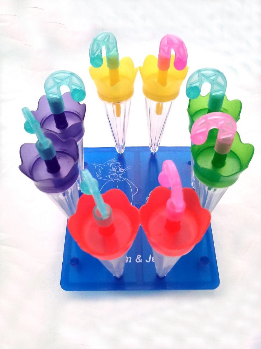 Bộ Khuôn Làm Kem Hình Chiếc Dù (08 Que) PP0315