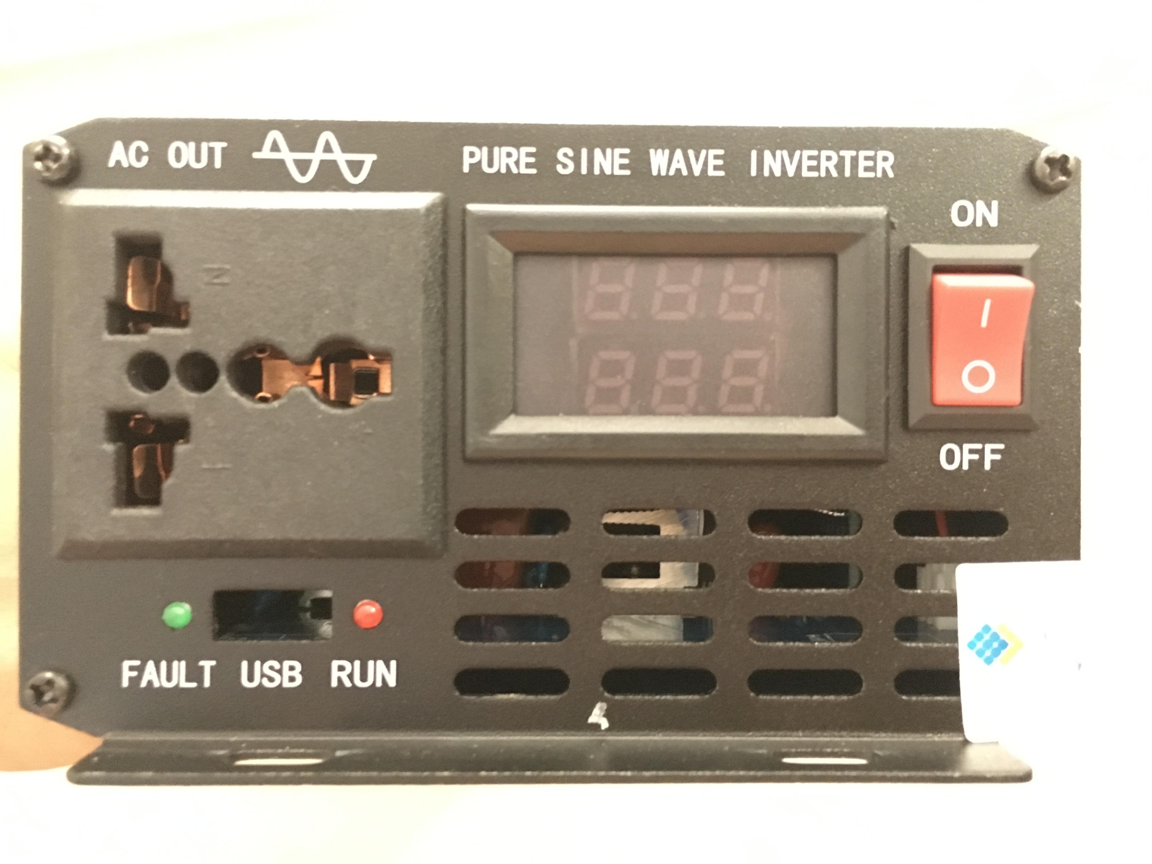 Bộ kích điện Inverter 12V lên 220V 600W sin chuẩn  IC bảo vệ 6 cấp