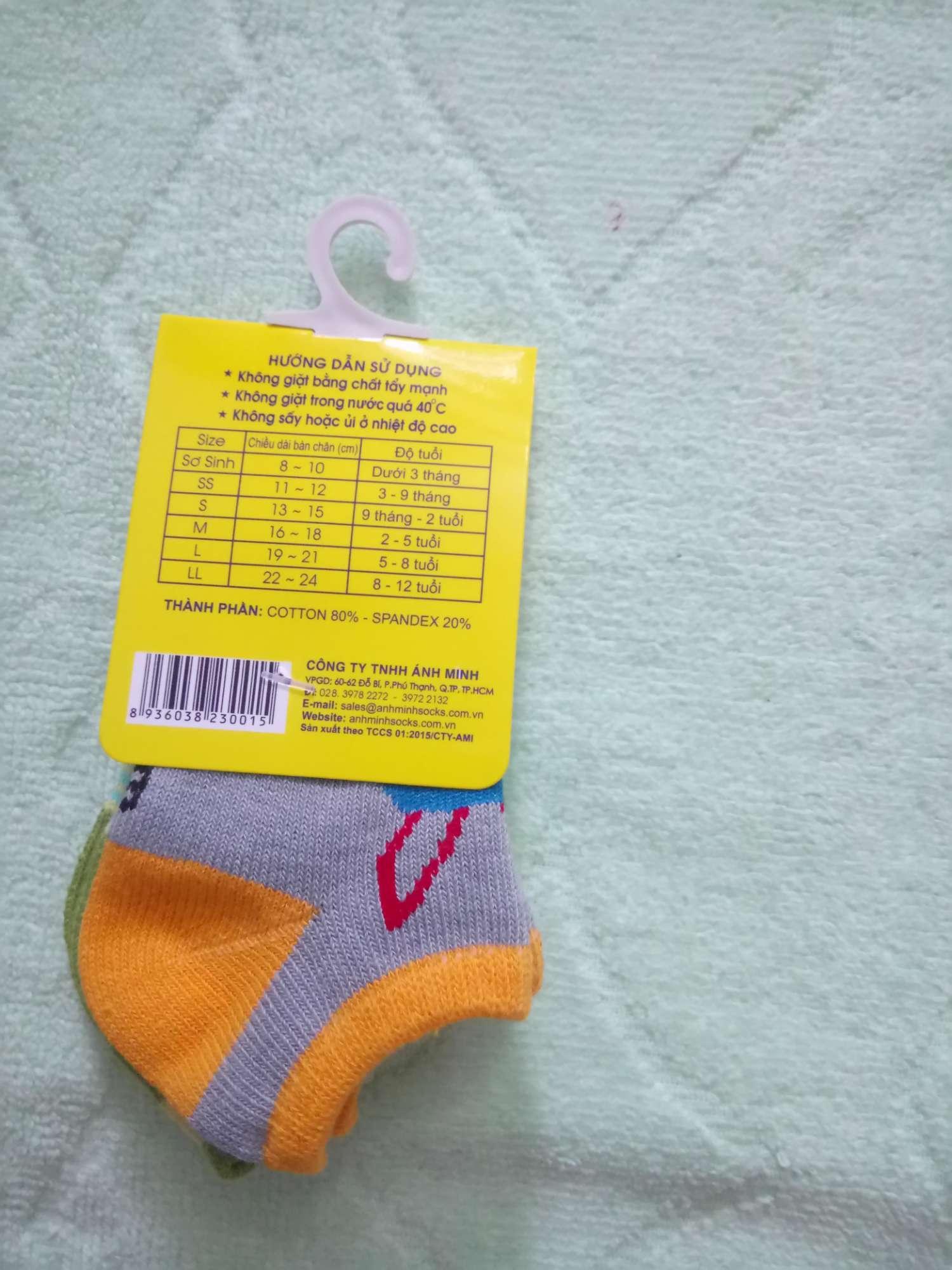 Vớ sơ sinh (vỉ 2 đôi = 24k)