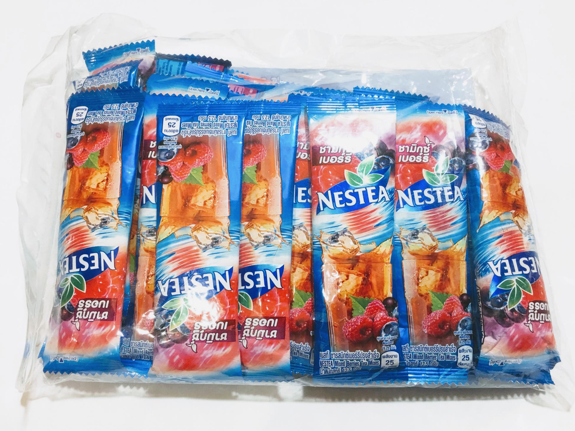 Trà Dâu Mix Hòa Tan Nestea Thái Lan (Túi 30 Gói)