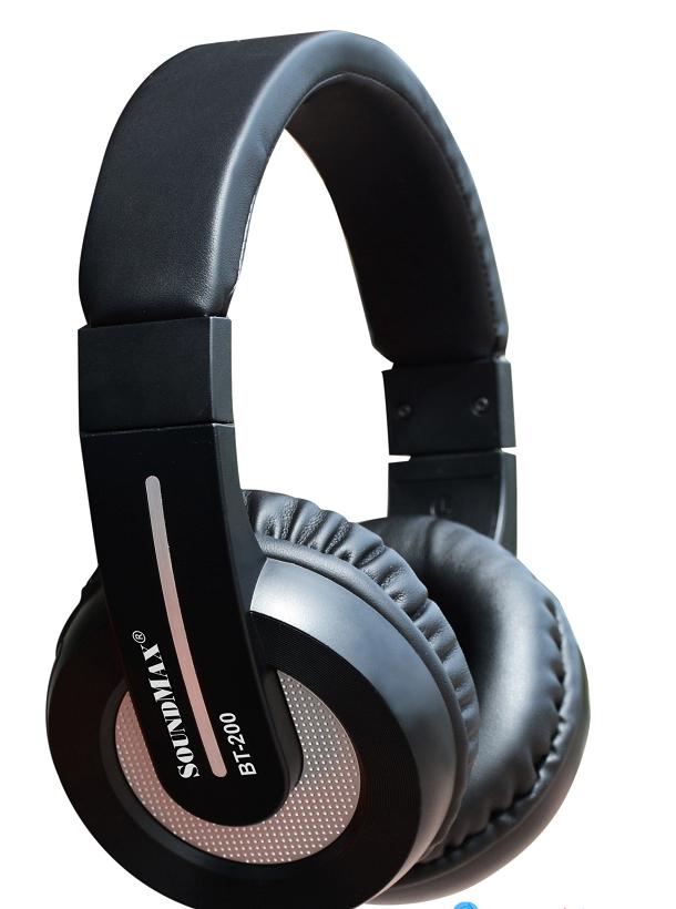 Tai nghe Bluetooth Có Micro Soundmax BT200 (Màu đen)