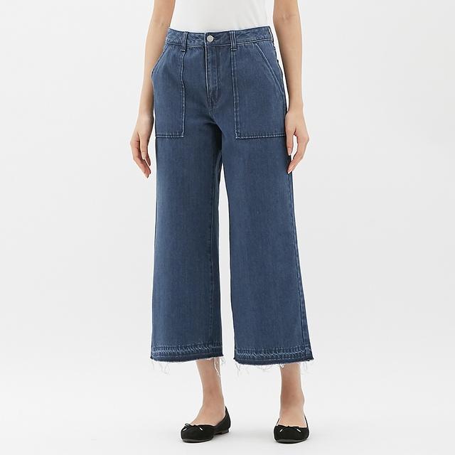 Quần jean ống rộng GU/Uniqlo Nhật Bản (PHÂN PHỐI SỈ LẺ