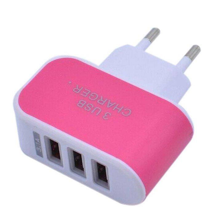 Củ Sạc Nhanh 3 Cổng USB