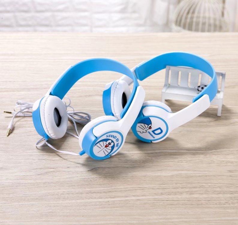 Tai nghe chụp tai DORAEMON có Mic cực Kute