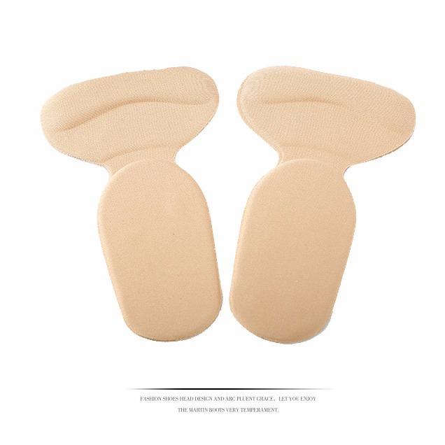 [HCM]Combo 2 bộ miếng lót cho giày rộng V.5 (màu kem)