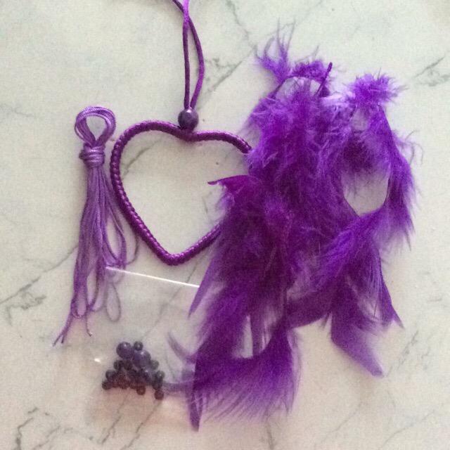 Nguyên liệu làm móc khoá dreamcatcher