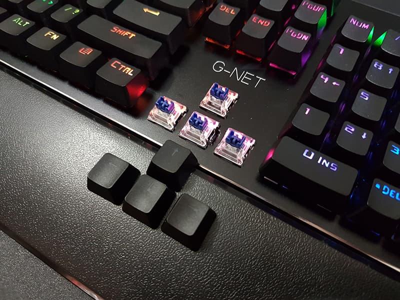Phím cơ quang học Gnet K89 RGB