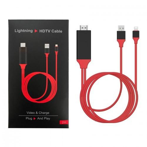 Cáp MHL lightning to HDMI cho iPhonee iPade-MHL2
